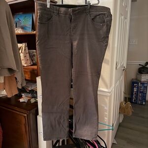 Democracy Women's Brown Straight Leg Jeans